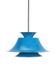 Blue Fog & Mørup / Erik Balslev pendant lamp / Mid-century Danish modern design / 1970s
