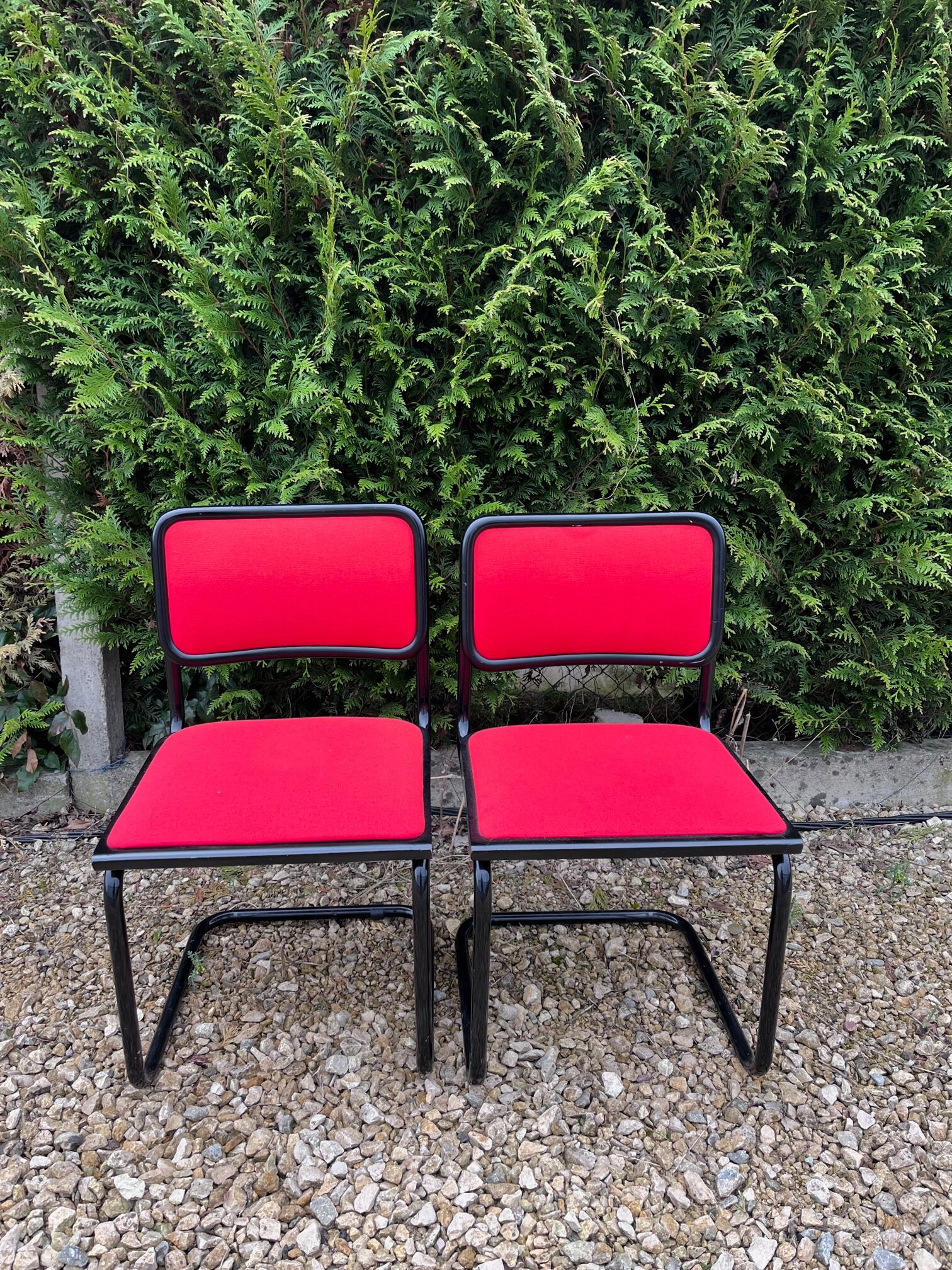 4 B34 chairs by Marcel Breuer