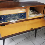 Combiné radio tourne disque 1960 la voix de son maitre