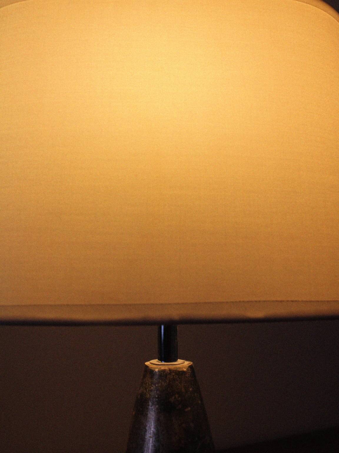 Lampe de table vintage plaquée argent, Allemagne, années 1950