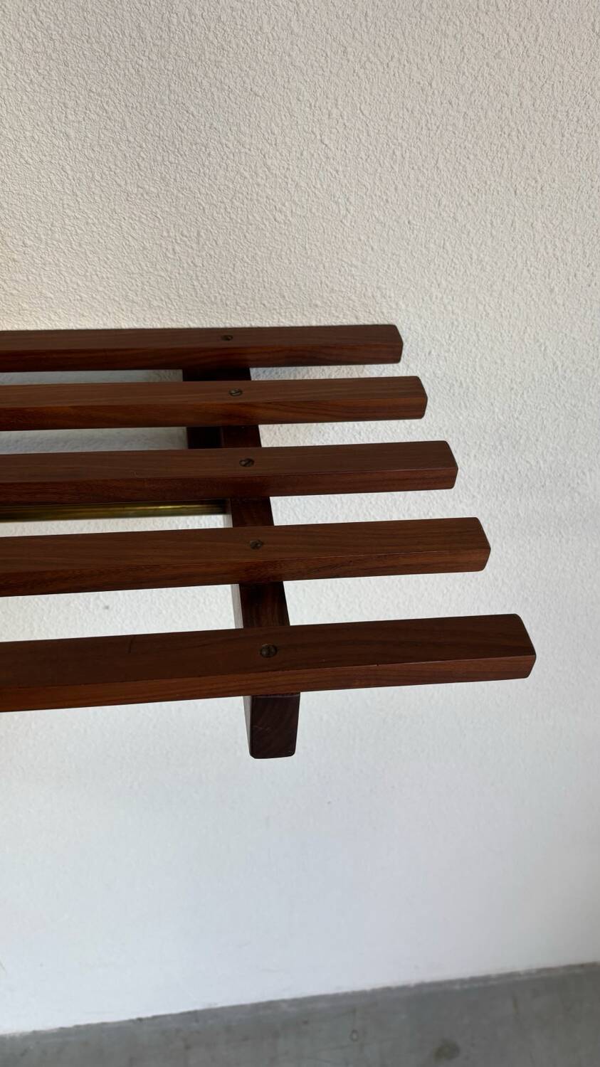 Vintage Danish coat rack teak