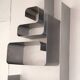 Etagère bibliothèque Zig Zag de Joelle Ferlande et François Monnet en acier