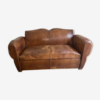 Vintage sofa leather