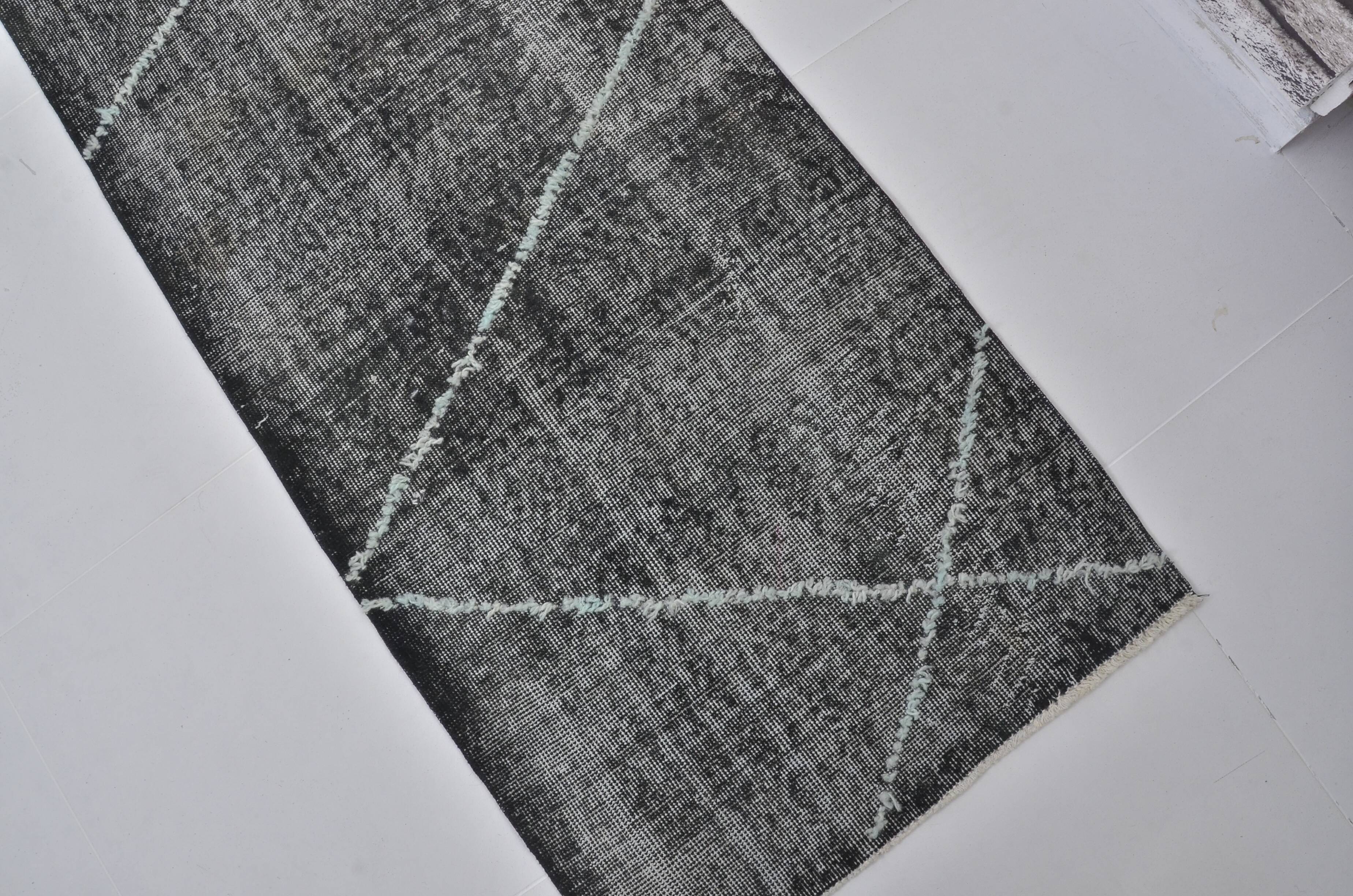 Vintage Turkish Pompom Rug Sku 3822