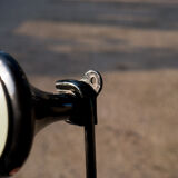 Wall coat rack with 3 colored pegs