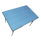 Table formica bleu