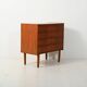 Scandinavian teak chest of drawers, 1960s