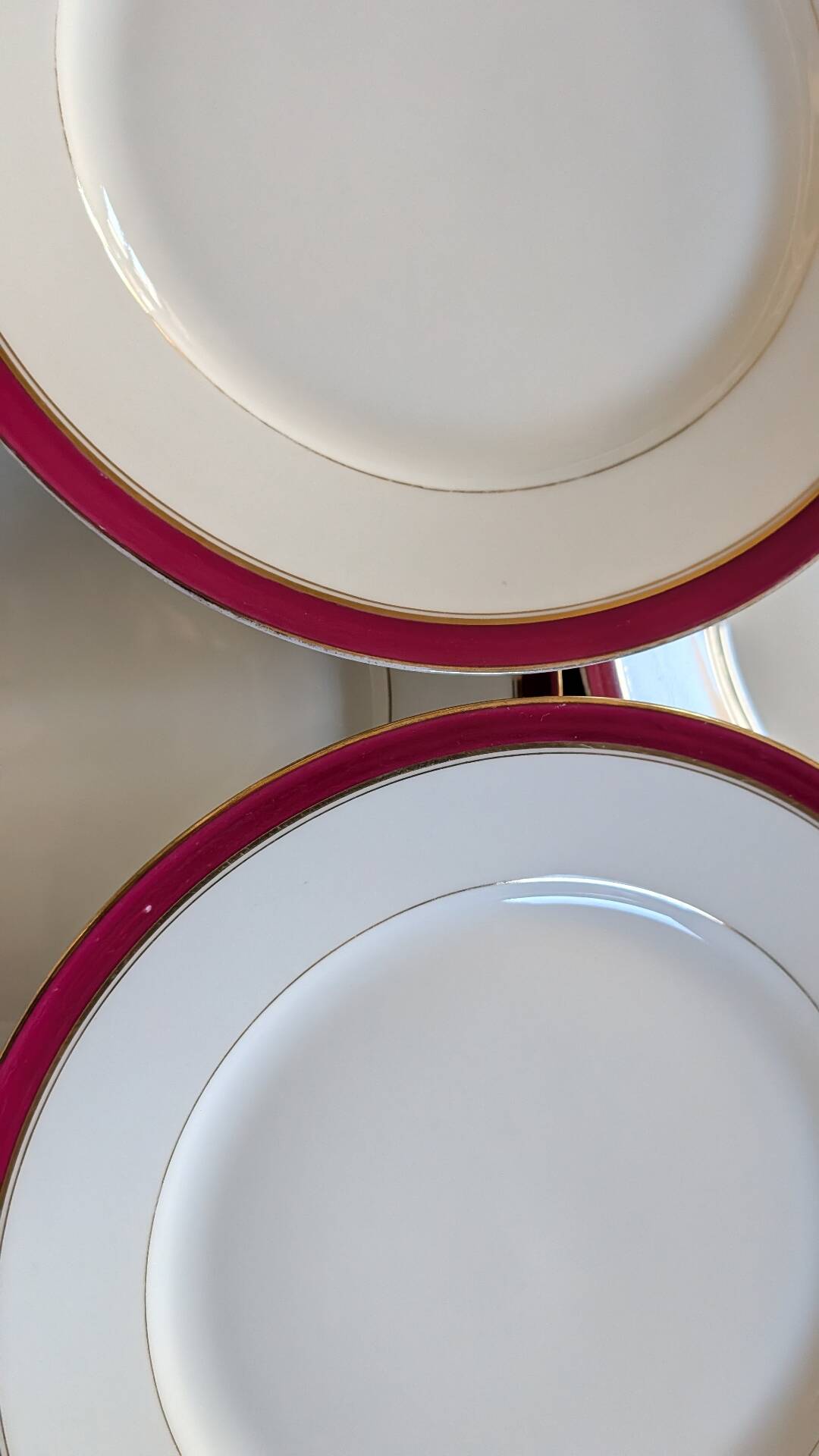 assiettes plates  – Le Grand Dépôt Émile Bourgeois Circa 1900