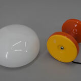 All Glass Table Lamp by Valasske Mezirici, 1970s