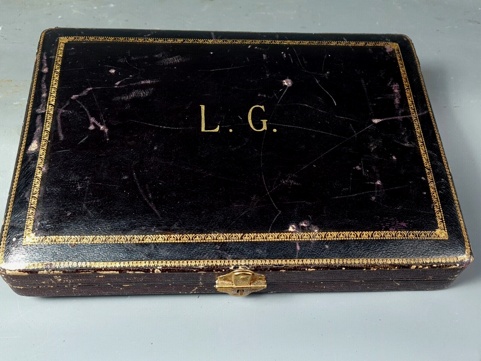 Service of 4 cutlery with silver sweets 201 gr late nineteenth century SB