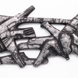 Stoneware Wall Sculpture 1960s