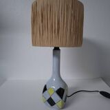 Lampe en céramique années 50