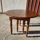 Table louis philippe 8 pieds avec 8 allonges