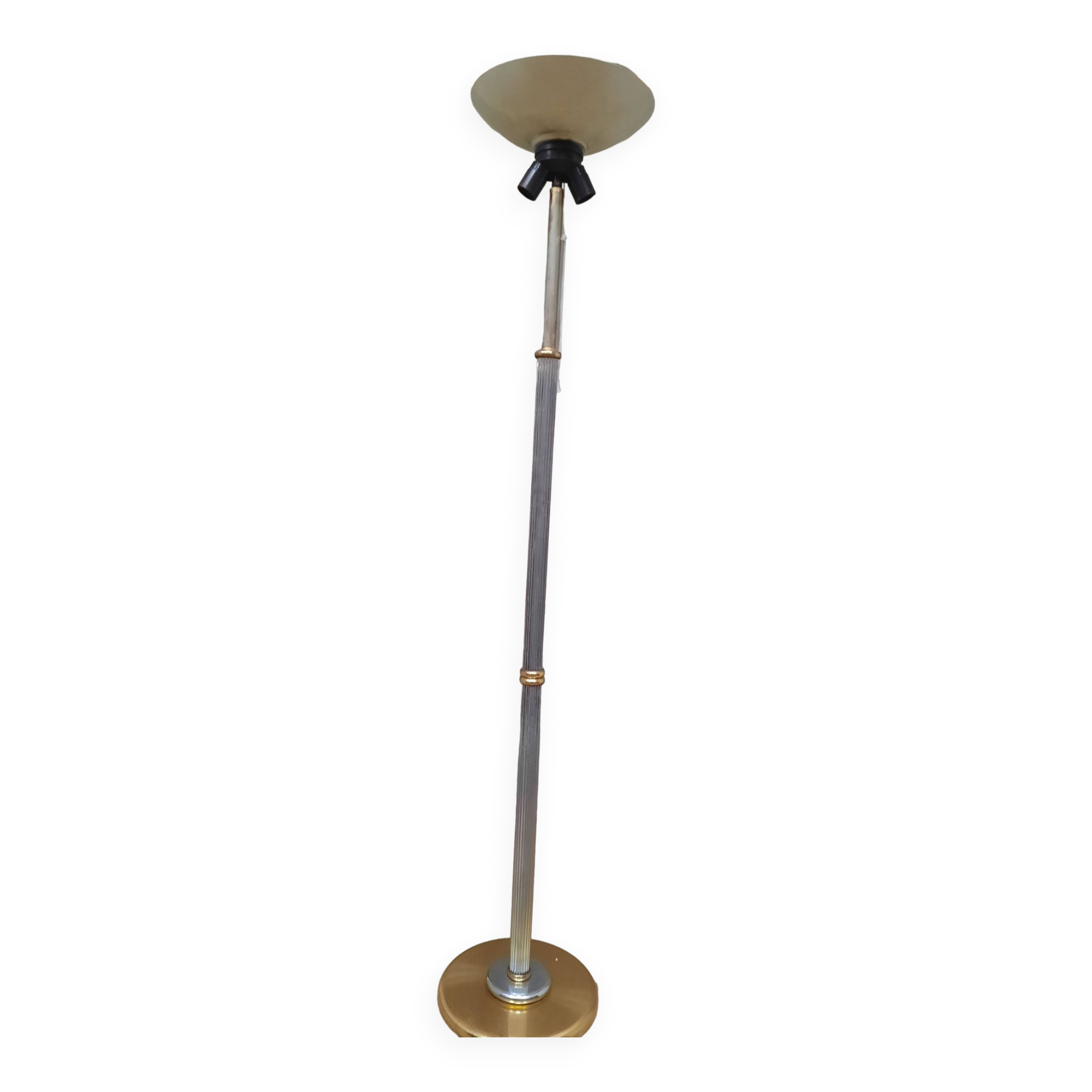 Stainless steel floor lamp