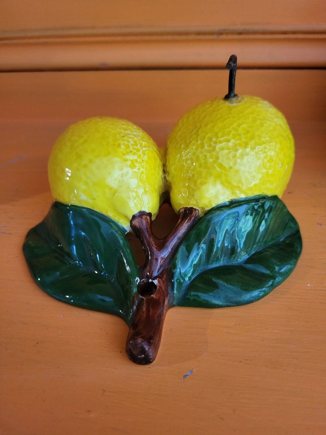 Porte torchon citron