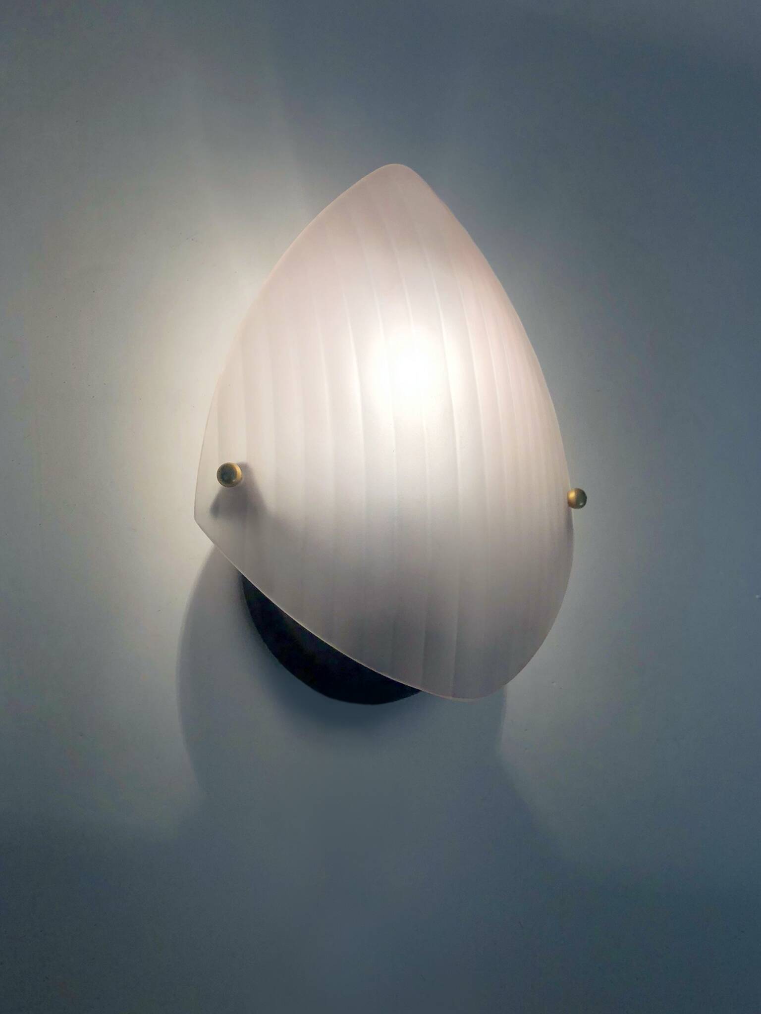 Pair of Italian wall sconces by Renzo Batini