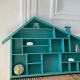 Homemade locker shelves