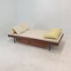 Teak Daybed with Dedar Cushions and Bolster, 1960s