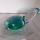 Paperweight Murano glass turtle signed Nason