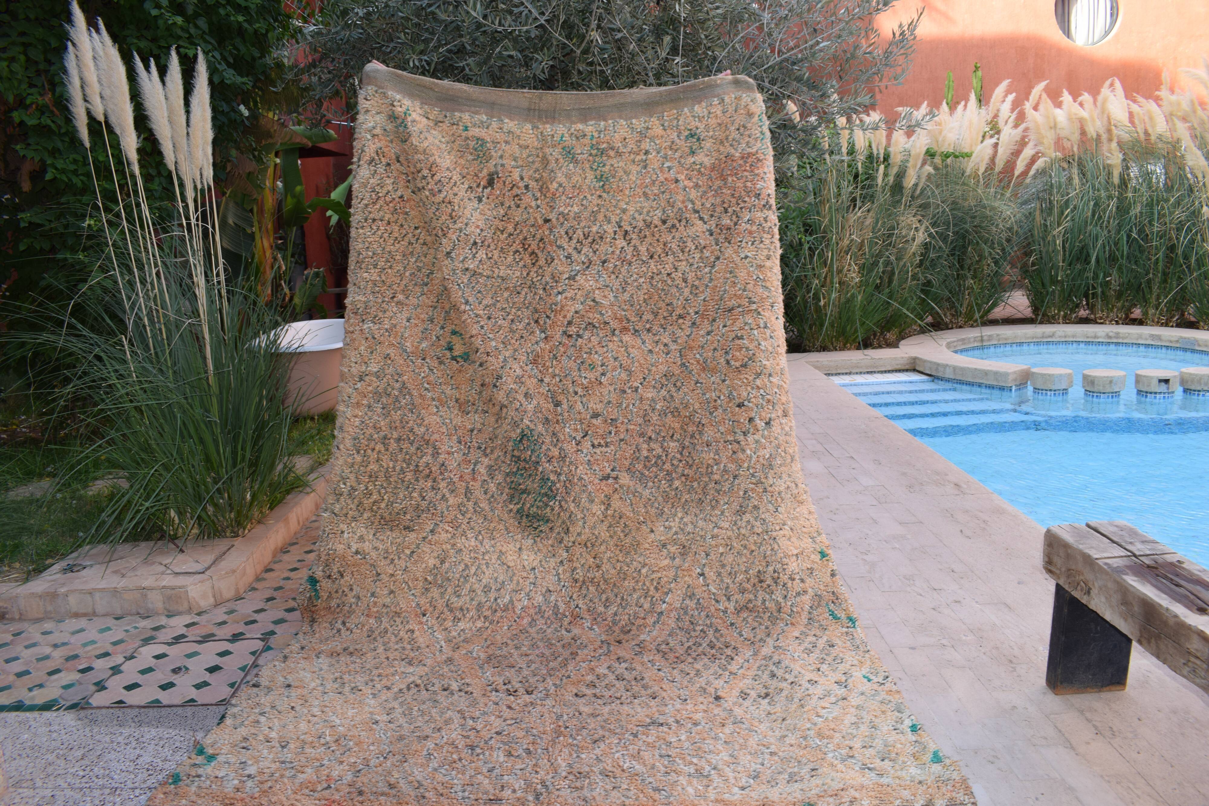 Vintage Moroccan Berber rug