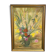 bouquet of flowers - oil or acrylic on canvas, signed Collot Bernard 1982