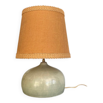Ceramic lamp, fabric cable