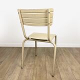 School infirmary chair painted metal 50s