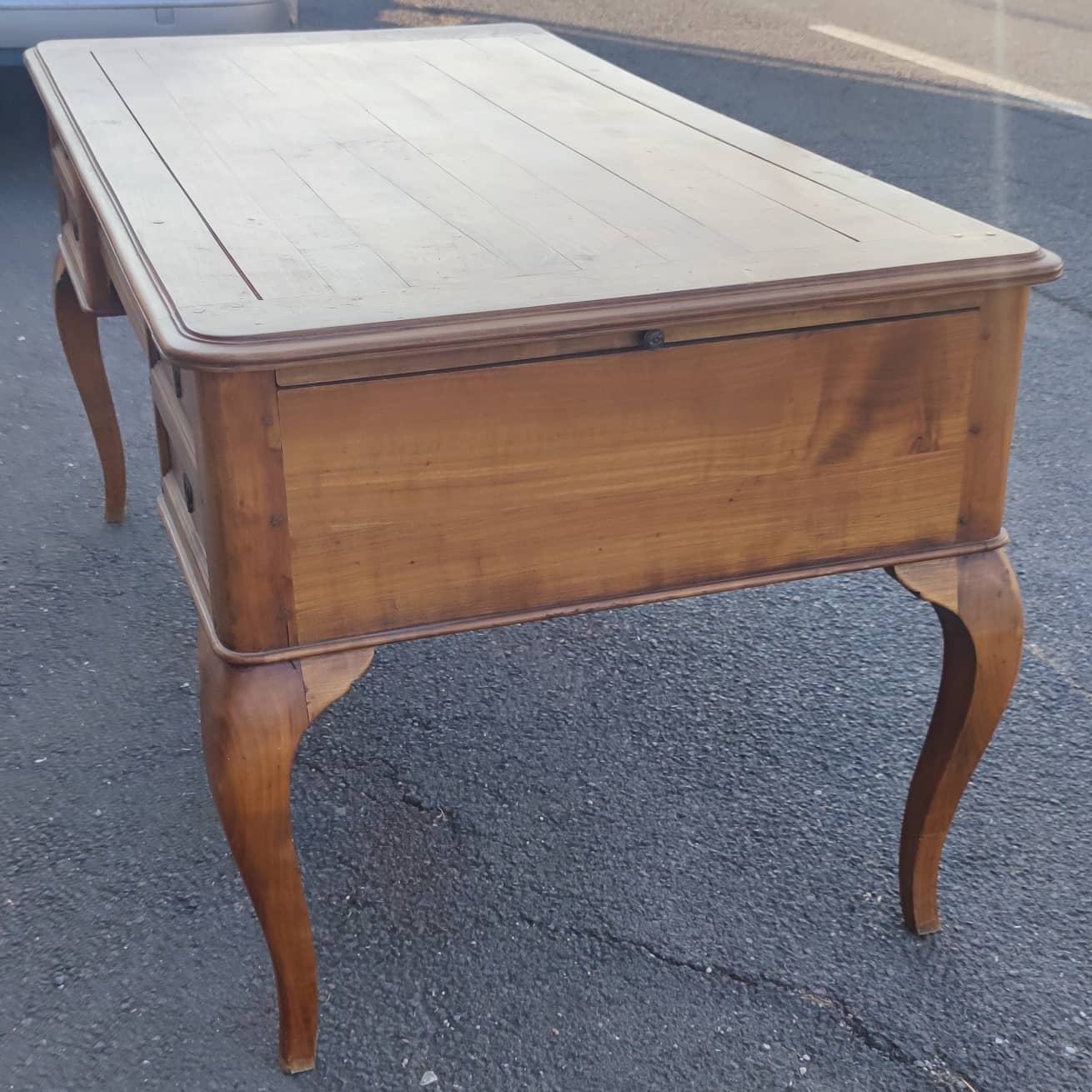 Large Louis XV style office in solid cherry