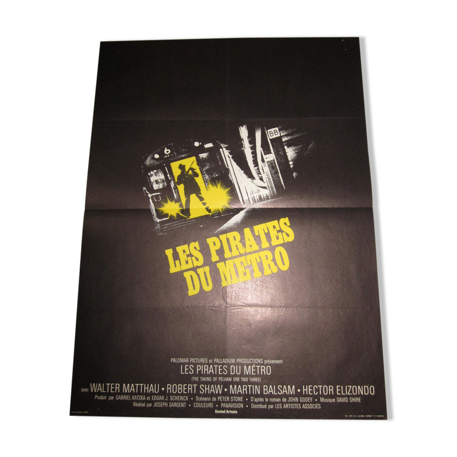 Affiche les pirates du metro