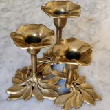 Brass candleholder