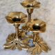 Brass candleholder