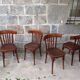 Chaises bistrot Luterma, set de 4