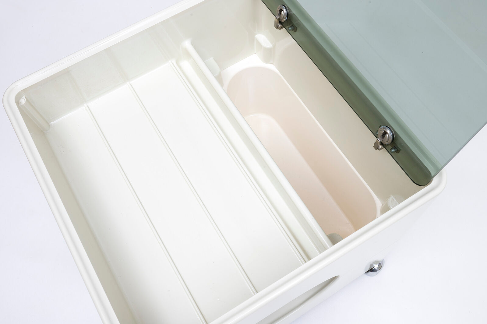 Space age night stands / side tables by Opal, Germany 1970