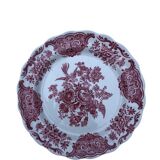 6 English dessert plates