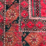 Tapis ancien  afghan Turkmen belutch fait main 110x220 cm