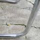 Paire de chaises Marcel Breuer modèle B32 signé Italy.