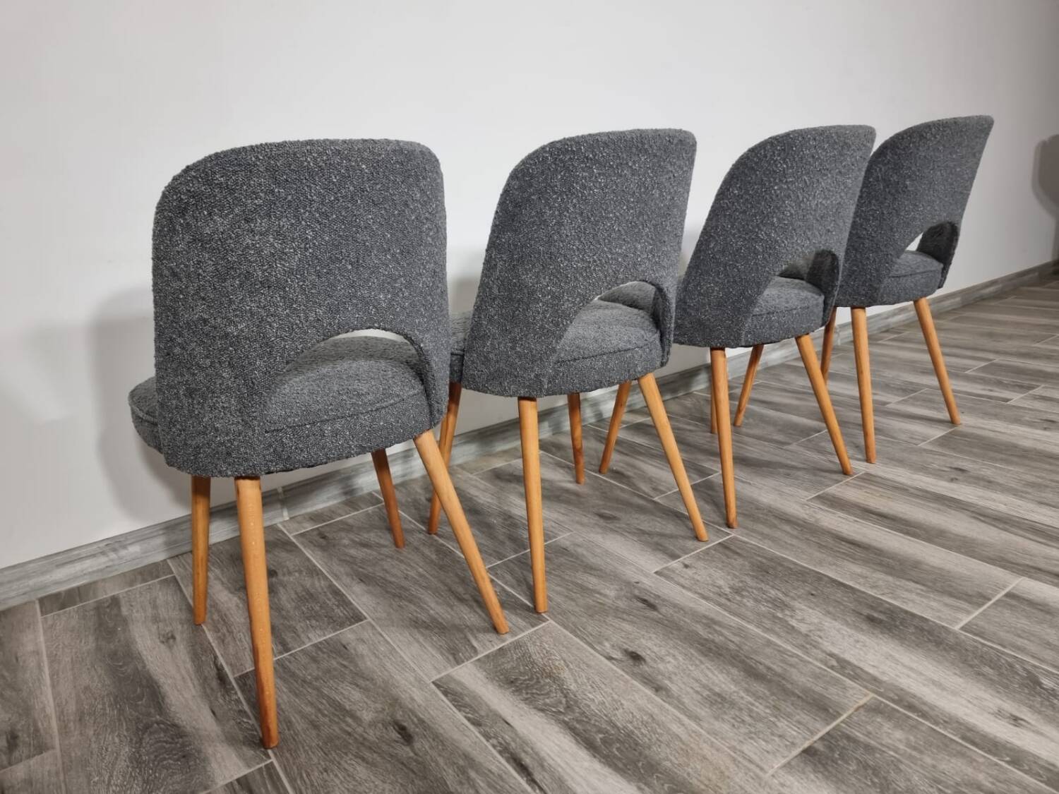 Dining Chairs by Oswald Haerdtl for Ton, 1950s, Set of 4