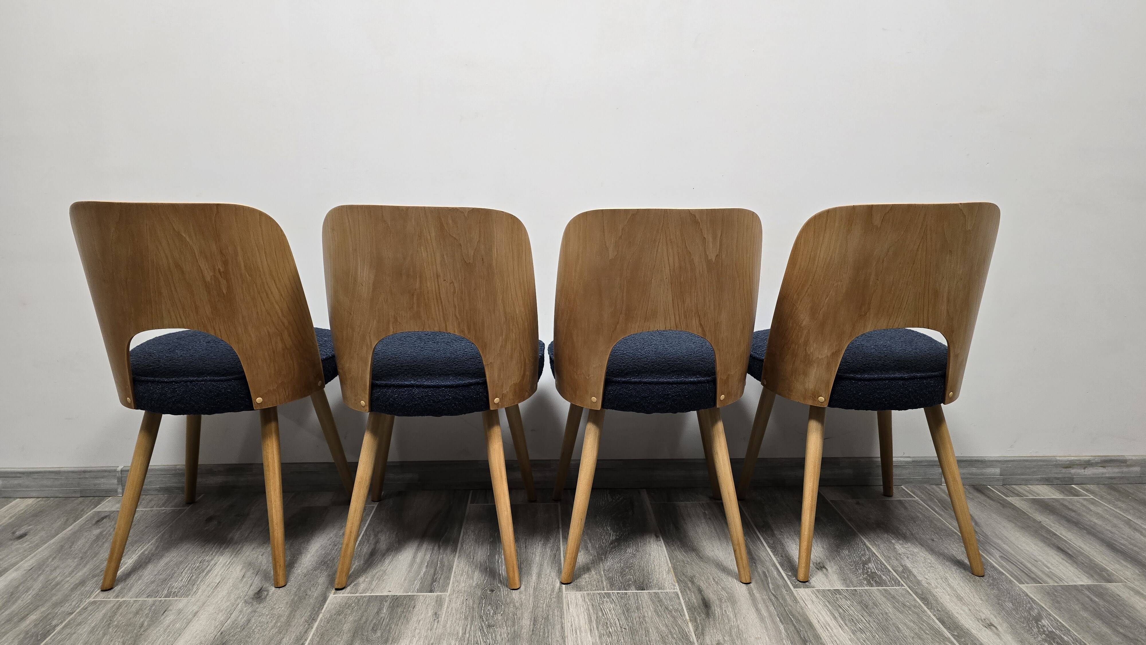 Dining Chairs by Oswald Haerdtl, 1950s, Set of 4