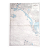 Map of Finistère and Morbihan, Atlantic coast of France