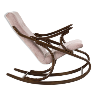 Bentwood rocking chair from TON, 1960s