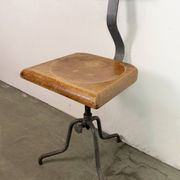 Industrial Factory Swivel Chair, 1950s