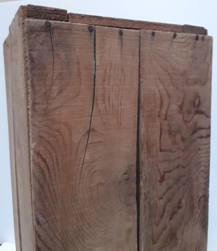 Wooden transport box