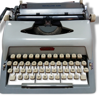 Machine à écrire portative Royal modèle Royaluxe 425, 1950