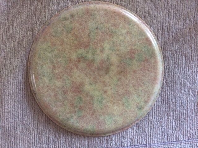 Round tray fiberglass 1960 1970, 40 cm