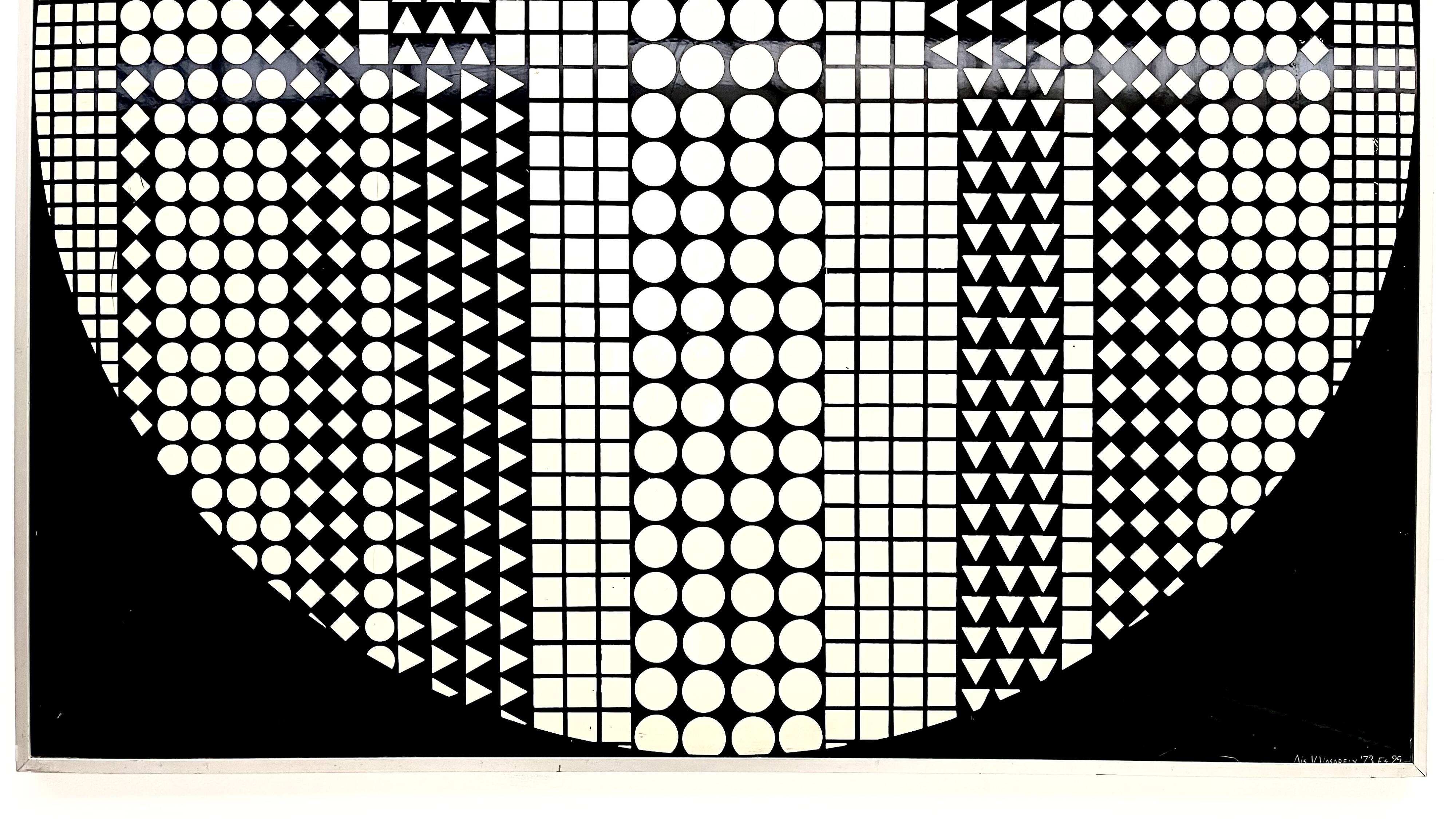 'Serigraphy '95' n° 73/300 by Victor Vasarelly