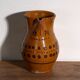 Old glazed ceramic jug – Central Europe, 1974