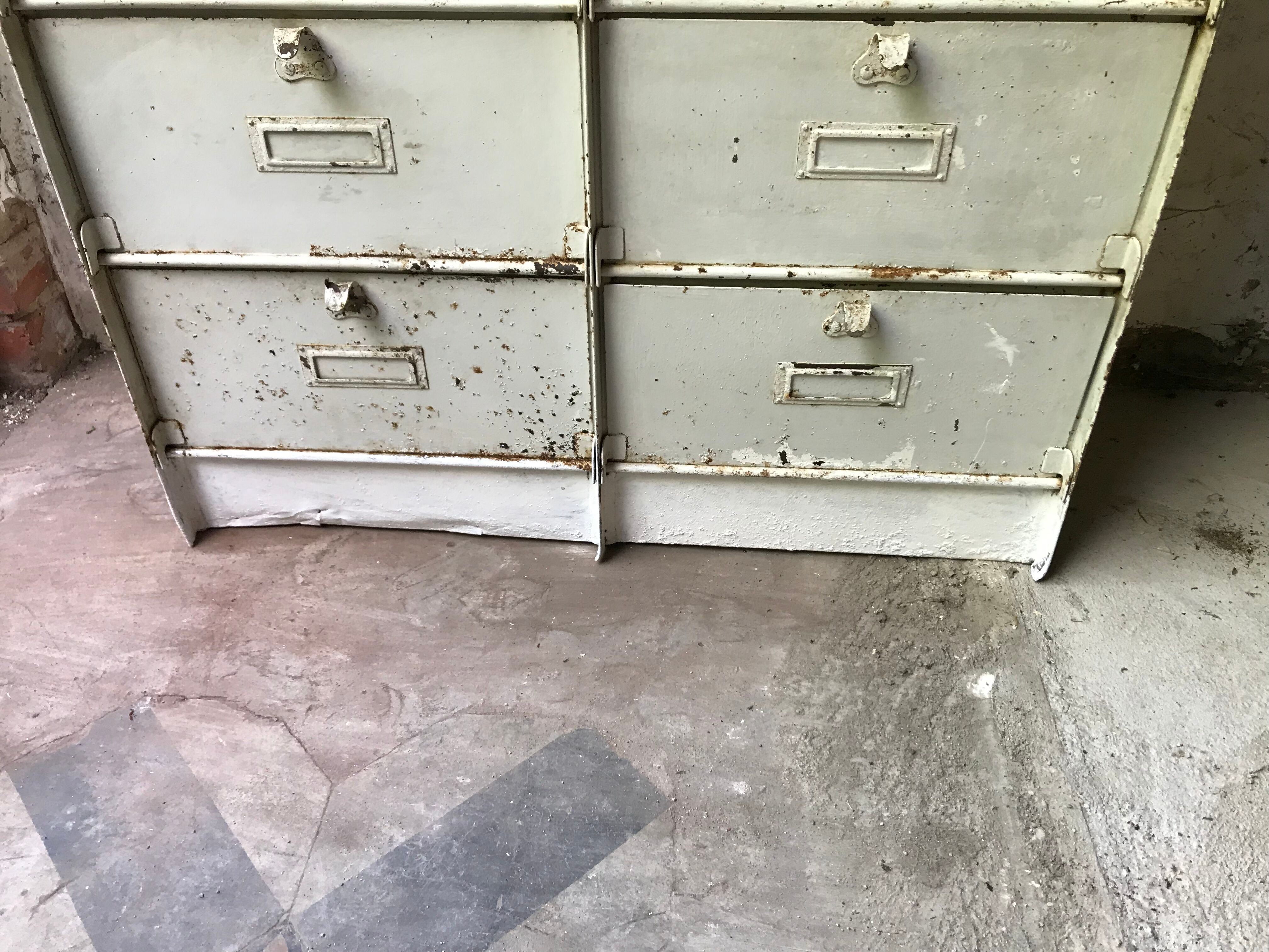 Antique clamshell Cabinet