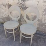 Pair of baumann chairs seagull model