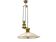 Italian brass light pendant, 1980s