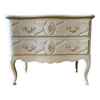 Cherry wood chest of drawers